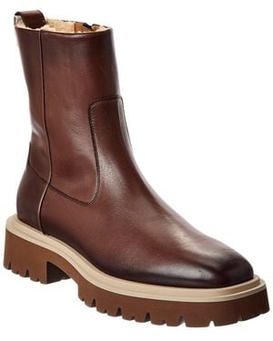 Ferragamo Fulvio 2 Leather Boot - Brown