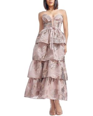 Dress the Population Savannah Aline Dress - Pink