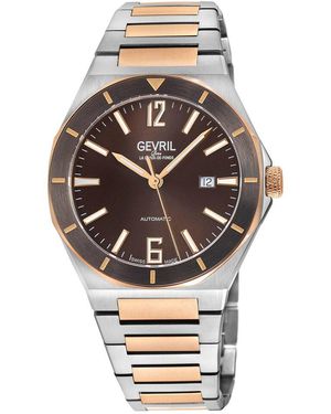 Gevril High Line Watch - Metallic