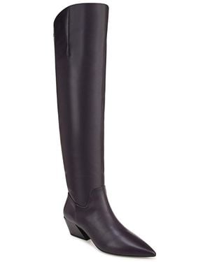 Franco Sarto Gwyn Leather Boot - Black