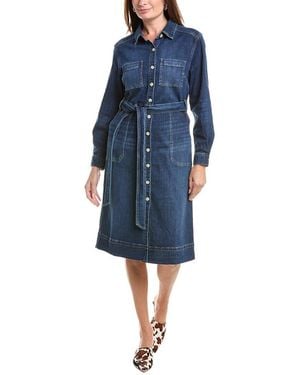 Tommy Bahama Denim Midi Shirtdress - Blue