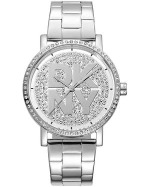 DKNY Soho Logo Watch - Gray