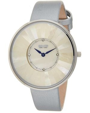 SO & CO Soho Mother Of Pearl Watch - Gray