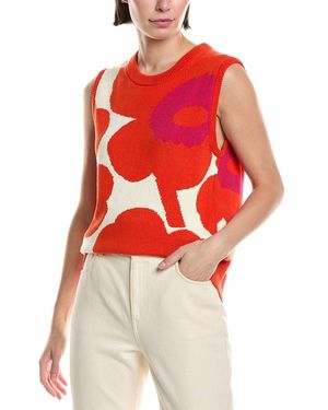 Marimekko Pioneeri Unikko Jumper Vest - Red