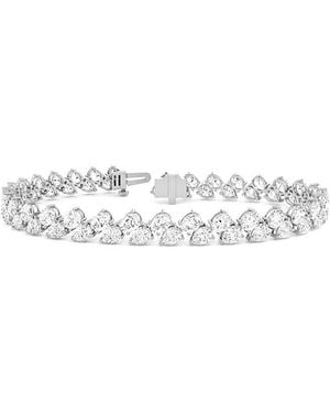 Lab Grown Diamonds 14K 8.00 Ct. Tw. Lab-Grown Diamond Tennis Bracelet - White