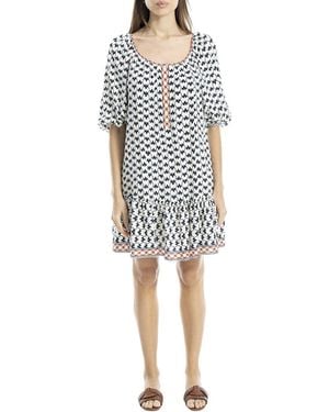 Max Studio A-Line Dress - Blue