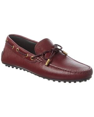 Tod's Leather Driver - Red