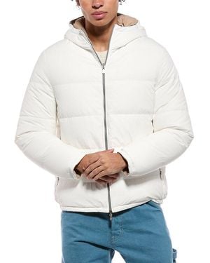Brunello Cucinelli Puffer Coat - White
