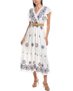 ANNA KAY Giada Midi Dress - White