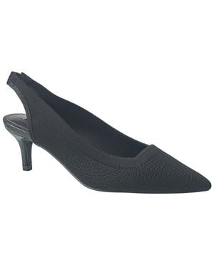 French Connection Ladies Viva Slingback Kitten Heel - Blue