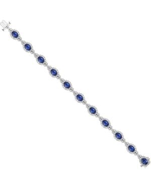 Gregg Ruth 18K 14.62 Ct. Tw. Diamond & Sapphire Bracelet - Metallic