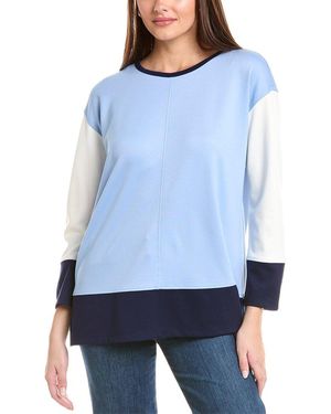 Jones New York Colourblock Tunic - Blue