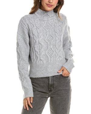 525 America Turtleneck Jumper - Grey