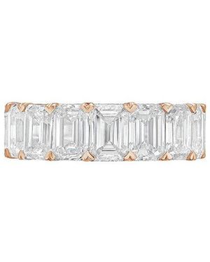 Diana M. Jewels Diana M. 14K Rose 15.00 Ct. Tw. Lab-Grown Diamond Ring - White