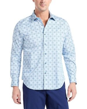 Robert Graham Madagascar Woven Shirt - Blue