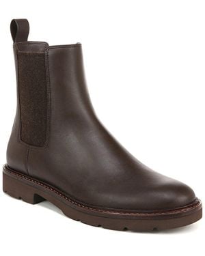 Vince Ryker Leather Bootie - Brown