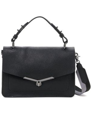 Botkier Valentina Flap Satchel - Black