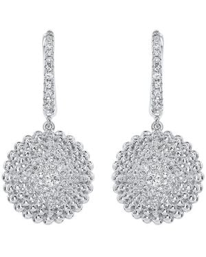 Diana M. Jewels Fine Jewellery 14k White Gold 0.35 Ct. Tw. Diamond Earrings