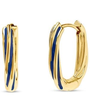 Bruno Magli Plated Earrings - Metallic