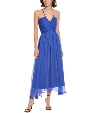 Femme Society Maxi Dress - Blue