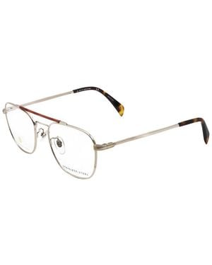 David Beckham 52Mm Optical Frames - Metallic