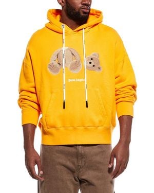 Palm Angels Hooded Sweatshirt - Yellow