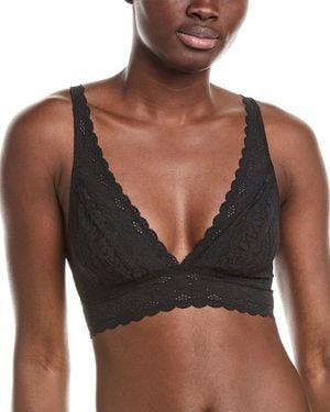 Wacoal Halo Lace Wire Free Bralette - Black