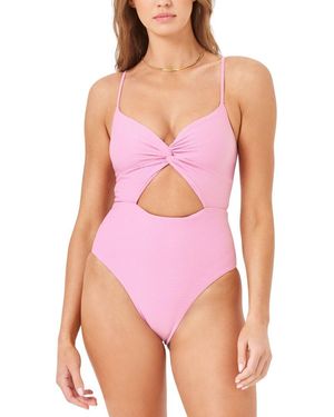 L*Space Kyslee Classic One-Piece Swimsuit - Pink