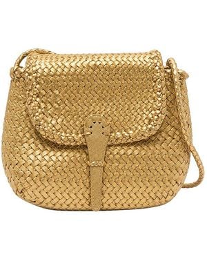 Dragon Diffusion Mini City Bag Leather Tote - Natural