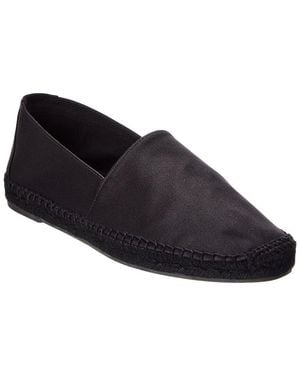 Saint Laurent Satin Espadrille - Blue