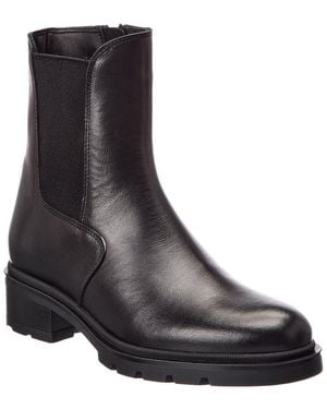 La Canadienne Sean Leather Bootie - Black