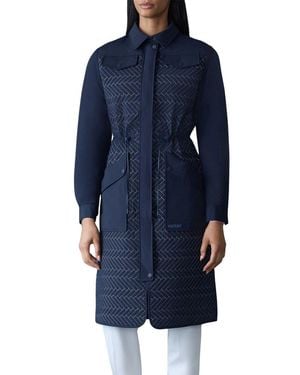 Mackage Long Coat - Blue