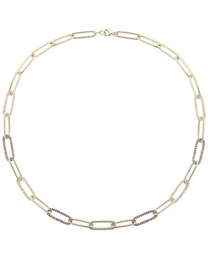 Le Vian Paperclip 14K 2.01 Ct. Tw. Diamond Necklace - Natural