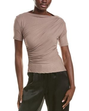 CELESTINE SEI Ruched Top - Green