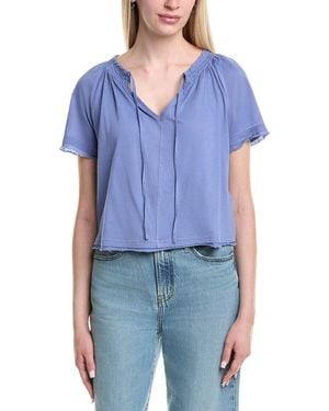 Splendid Dana Blouse - Blue