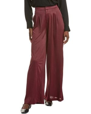 CELESTINE SEI Solid Pant - Red