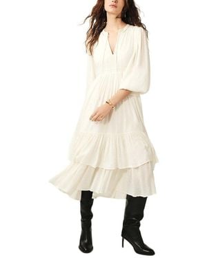 Ba&sh Plume Dress - Natural