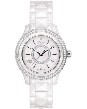 Dior Viii Diamond Watch - White