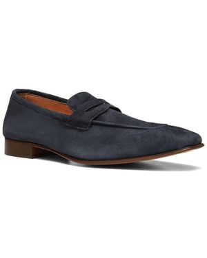 Donald J Pliner Leather Loafer - Blue