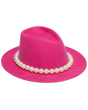 Eugenia Kim Blaine Wool Hat - Pink