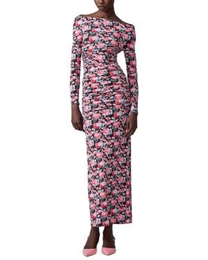 Carolina Herrera Jersey Dress - Red