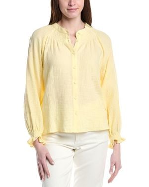 ANNA KAY Indiana Gauze Shirt - Yellow