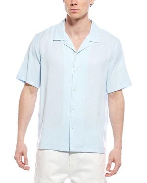 Theory Irving Sketch Shirt - Blue