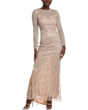 Issue New York Sequin Gown - Natural