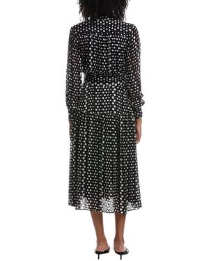 elie tahari the raquel paisley midi dress Elie Tahari Raquel Paisley Twist Neck Midi Dress | Size 8 | MSRP $495