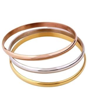 Liv Oliver 18K Plated Bracelet - White