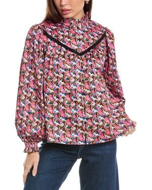 CROSBY BY MOLLIE BURCH Welles Top - Red