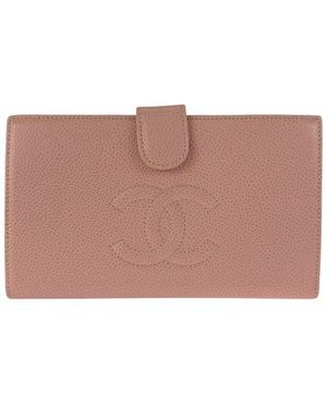 CHANEL Others Coco Mark Long Wallet (Authentic Pre-Loved) - Brown