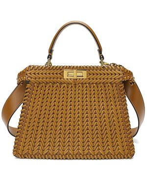 Tiffany & Fred Paris Leather Satchel - Brown