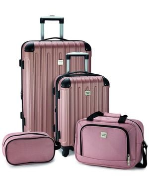 Geoffrey Beene Colorado 4pc Luggage Set - Purple